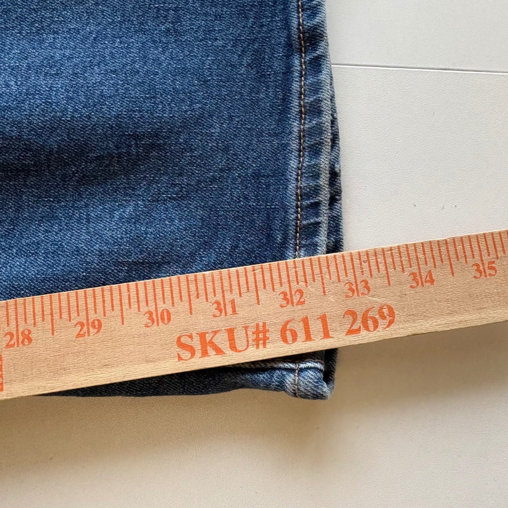 Levis Ribcage Bootcut Jeans Womens 31 Blue High Rise Button Fly 36934-0012 - Picture 7 of 9
